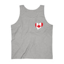 Men's Flag Heart Tank Canada