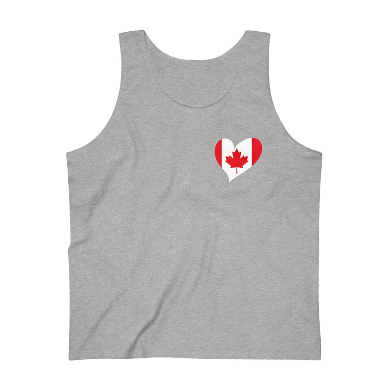 Men's Flag Heart Tank Canada