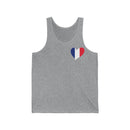 Women's Flag Heart Tank France