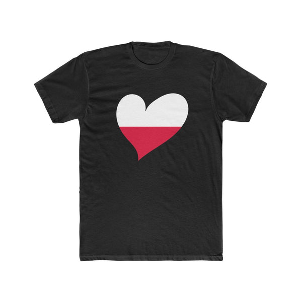 Men's Big Heart T-Shirt Poland
