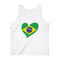 Men's Big Heart Tank Brazil