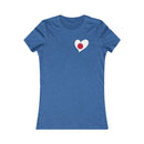 Women's Flag Heart T-Shirt Japan