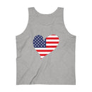 Men's Big Heart Tank USA