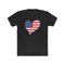 Men's Big Heart T-Shirt USA