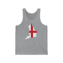 Women's Flag Map Tank England