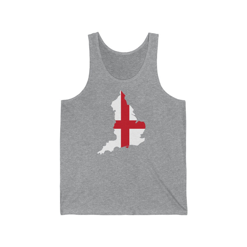 Women's Flag Map Tank England