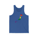 Women's Flag Map Pride Tank Japan