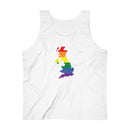 Men's Flag Map Pride Tank United Kingdom