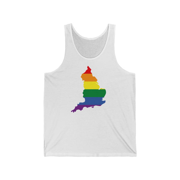 Women's Flag Map Pride Tank England