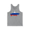 Women's Flag Map Tank Russia