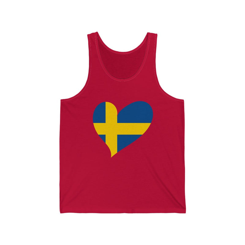 Women's Big Heart Tank Sweden