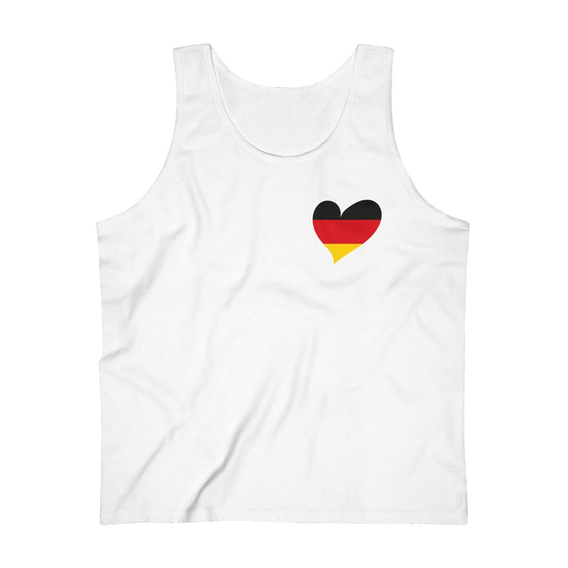 Men's Flag Heart Tank Germany