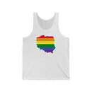 Women's Flag Map Pride Tank Poland