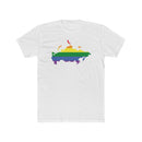 Men's Flag Map Pride T-Shirt Russia