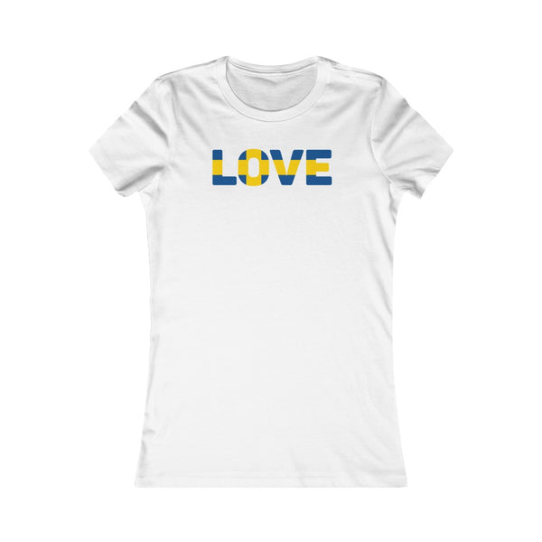 Women's Love T-Shirt Sweden