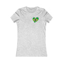 Women's Flag Heart T-Shirt Brazil