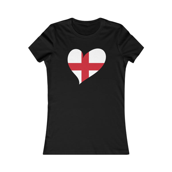 Women's Big Heart T-Shirt England
