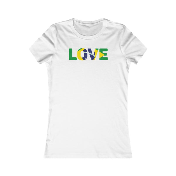 Women's Love T-Shirt Brazil
