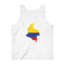Men's Flag Map Tank Colombia