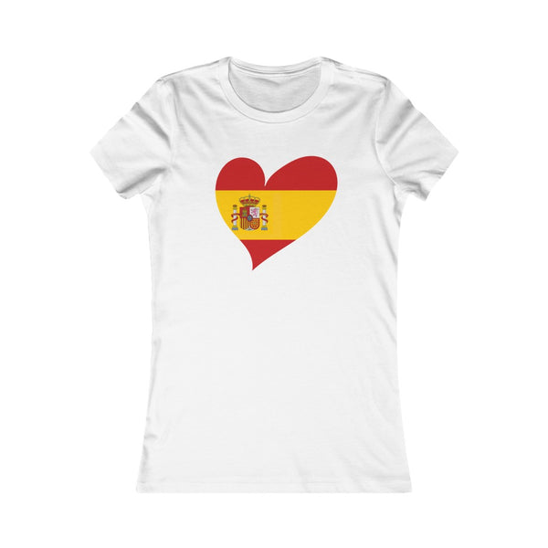 Women's Big Heart T-Shirt Spain