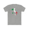 Men's Flag Map T-Shirt Italy