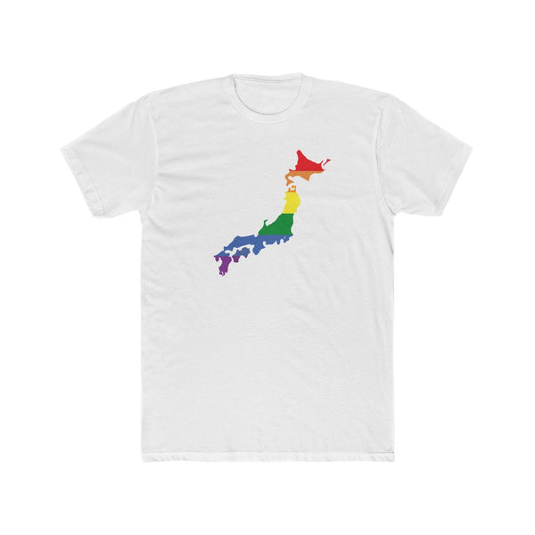 Men's Flag Map Pride T-Shirt Japan