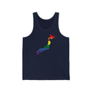 Women's Flag Map Home Pride Tank Japan