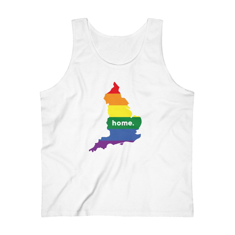 Men's Flag Map Home Pride Tank England