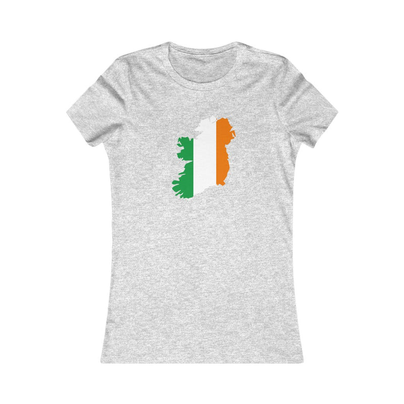 Women's Flag Map T-Shirt Ireland