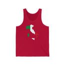 Women's Flag Map Tank Italy