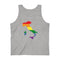 Men's Flag Map Pride Tank Italy