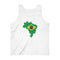 Men's Flag Map Tank Brazil