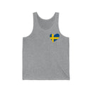 Women's Flag Heart Tank Sweden