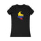 Women's Flag Map T-Shirt Colombia