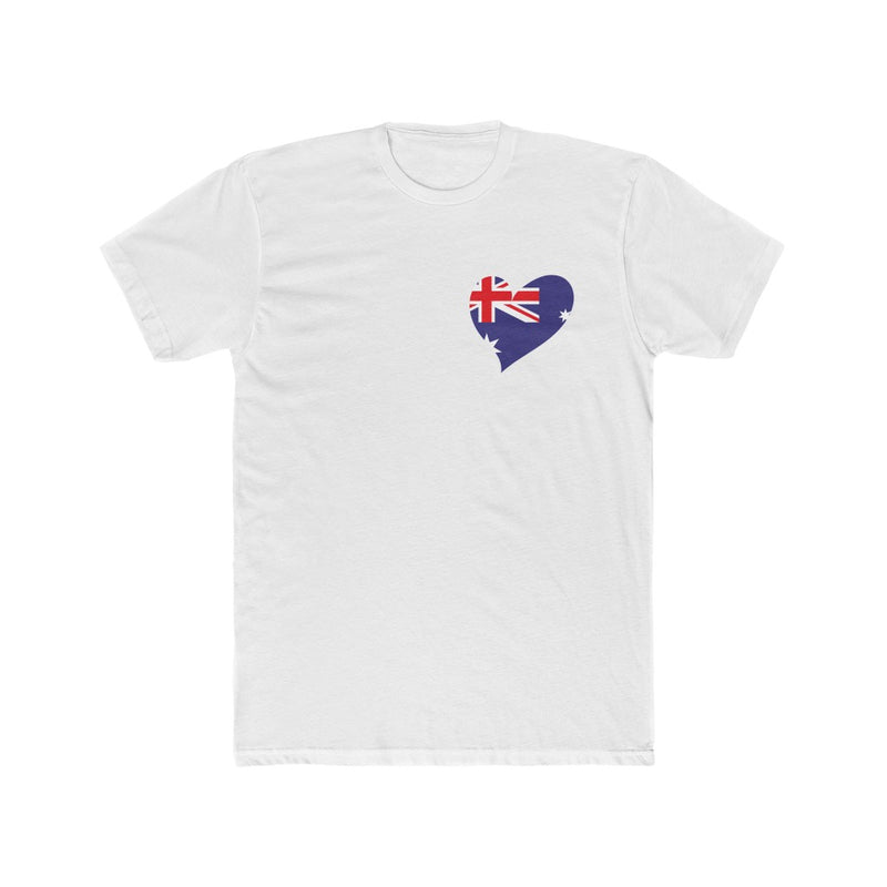 Men's Flag Heart T-Shirt Australia