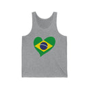 Women's Big Heart Tank Brazil