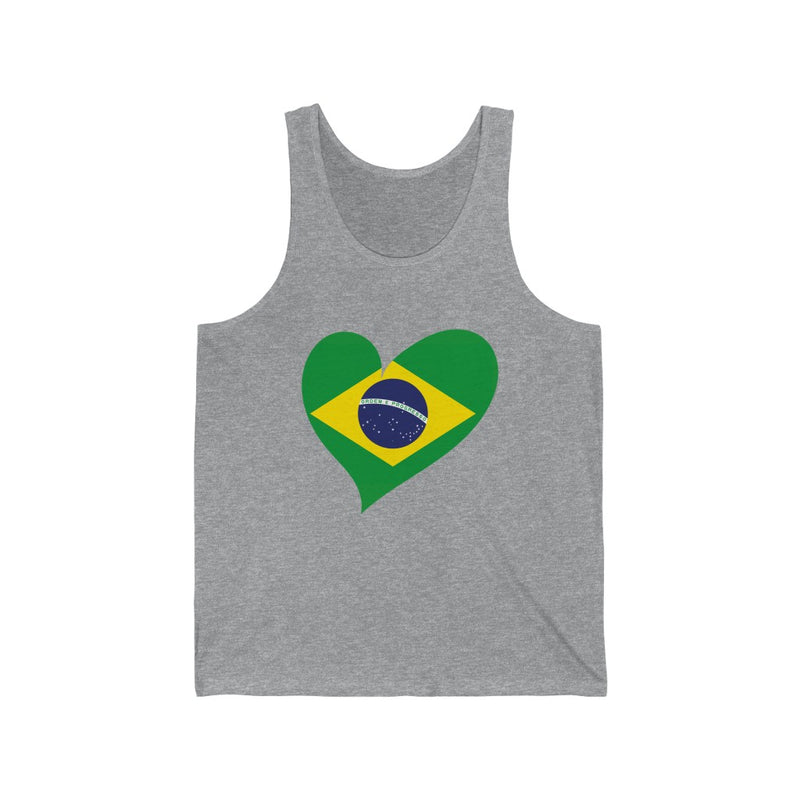 Women's Big Heart Tank Brazil