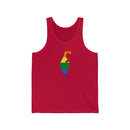 Women's Flag Map Pride Tank Israel