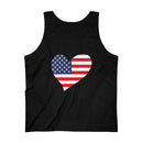 Men's Big Heart Tank USA