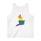 Men's Flag Map Pride Tank England