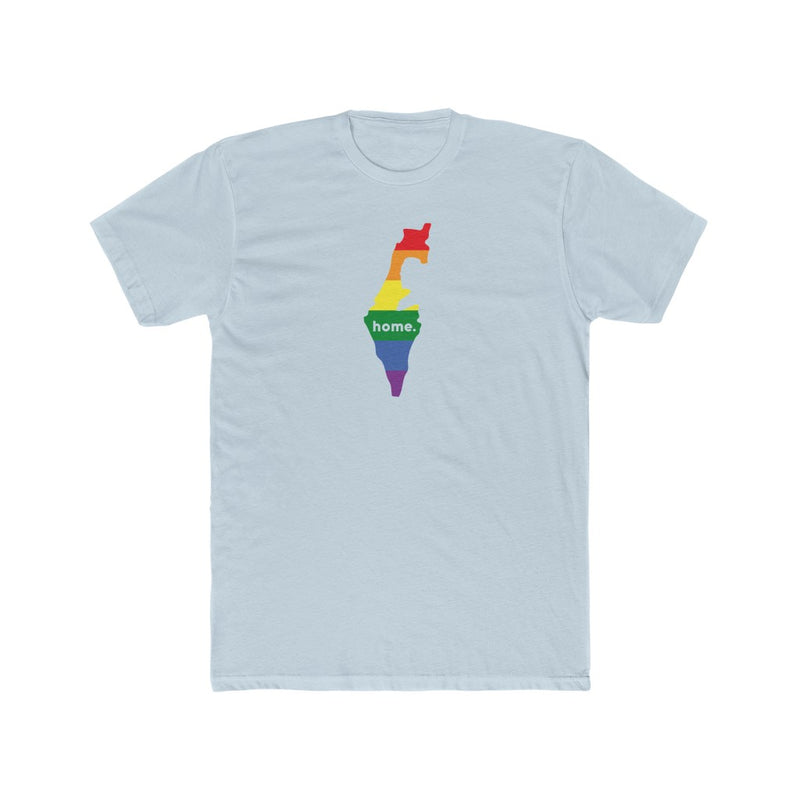 Men's Flag Map Home Pride T-Shirt Israel