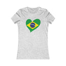 Women's Big Heart T-Shirt Brazil