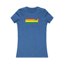 Women's Flag Map Pride T-Shirt USA