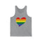 Women's Big Heart Tank Pride