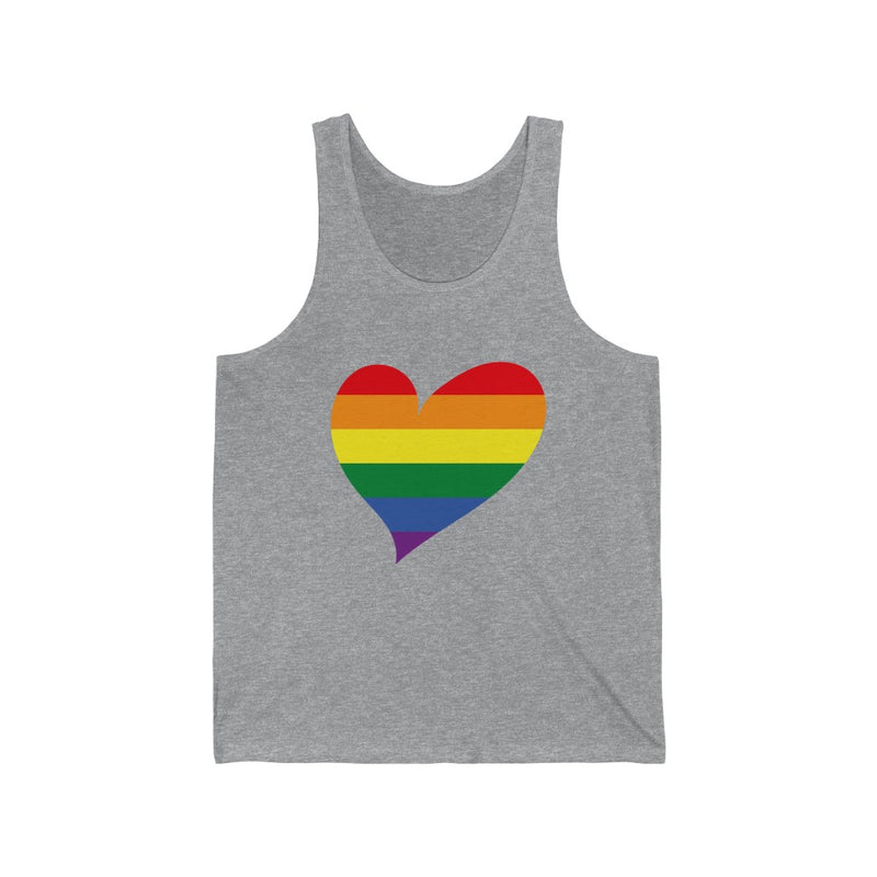 Women's Big Heart Tank Pride