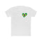Men's Flag Heart T-Shirt Brazil