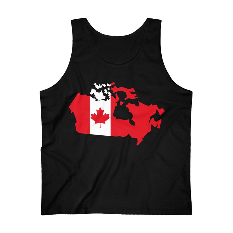 Men's Flag Map Tank Canada