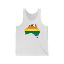 Women's Flag Map Home Pride Tank Australia