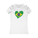 Women's Big Heart T-Shirt Brazil