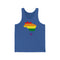 Women's Flag Map Pride Tank Brazil